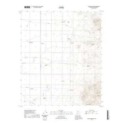 2020 Map of Swallow Fork Peak, 2020 Print