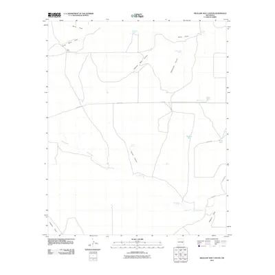 2010 Map of Swallow Nest Canyon, 2010 Print