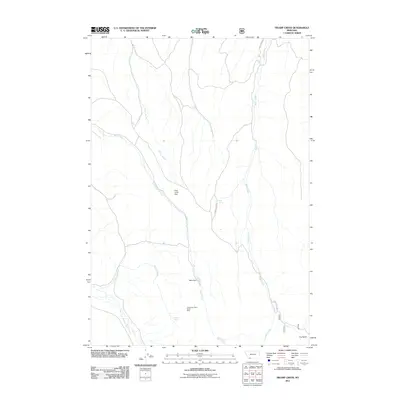 2011 Map of Swamp Creek, 2011 Print