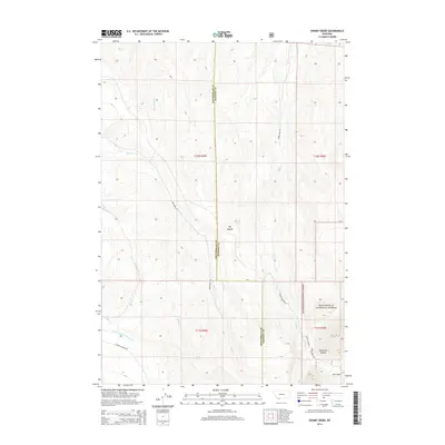 2014 Map of Swamp Creek, 2014 Print