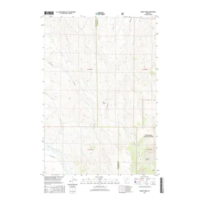 2017 Map of Swamp Creek, 2017 Print