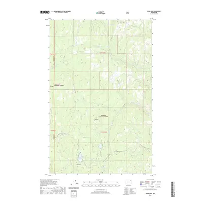 2020 Map of Swan Lake, 2020 Print