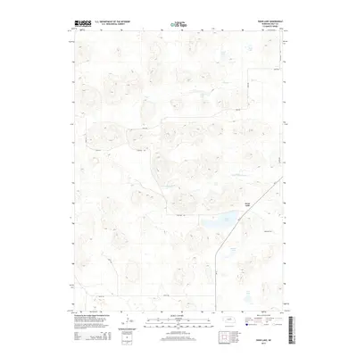 2014 Map of Swan Lake, 2014 Print