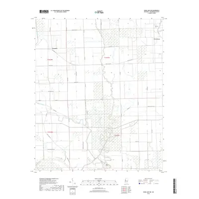 2018 Map of Swan Lake NW, 2018 Print