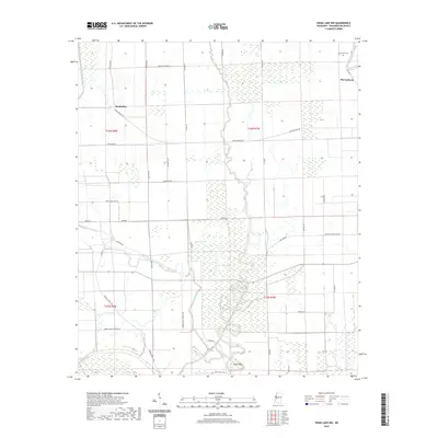 2020 Map of Swan Lake NW, 2020 Print