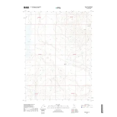 2018 Map of Swan Lake, 2018 Print