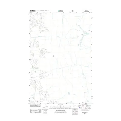 2011 Map of Swan Peak, 2011 Print