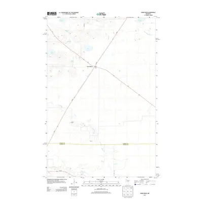 2013 Map of Swan River, 2013 Print