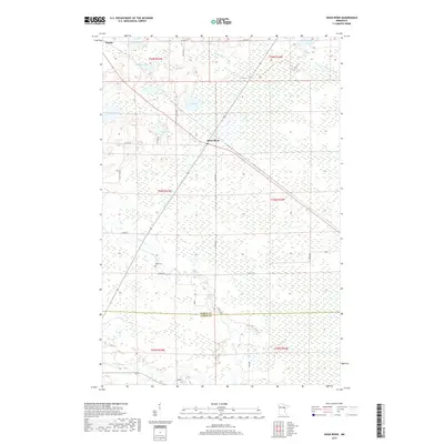 2019 Map of Swan River, 2019 Print
