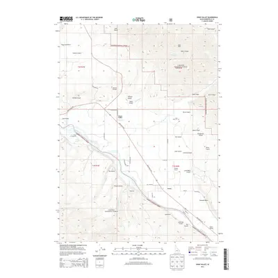 2013 Map of Swan Valley, 2013 Print