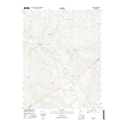 2016 Map of Swandale, 2016 Print