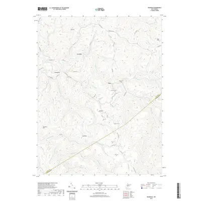 2019 Map of Swandale, 2019 Print
