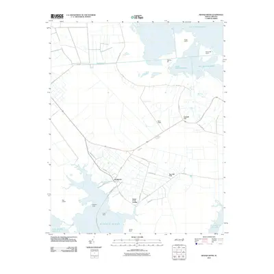 2010 Map of Swanquarter, 2010 Print