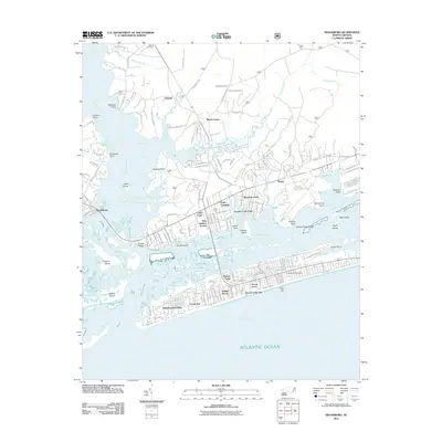 2011 Map of Swansboro, 2011 Print