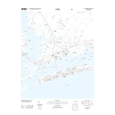 2013 Map of Swansboro, 2013 Print
