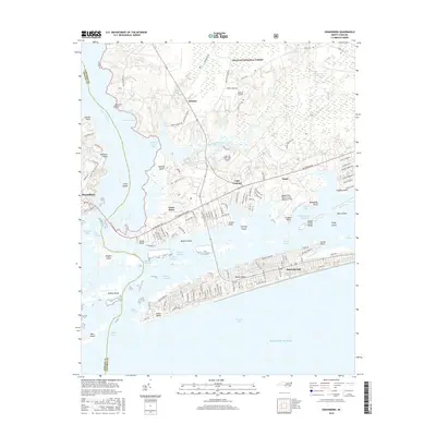 2016 Map of Swansboro, 2016 Print