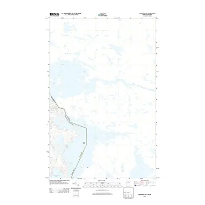 2013 Map of Swansons Bay, 2013 Print