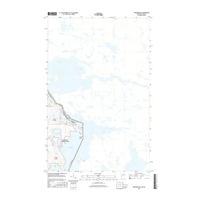 2016 Map of Swansons Bay, 2016 Print