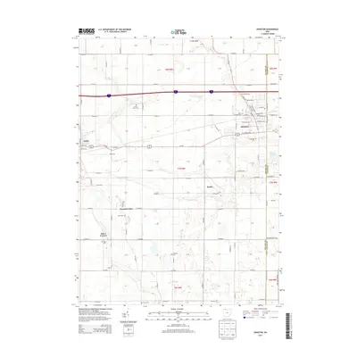 2013 Map of Swanton, 2013 Print