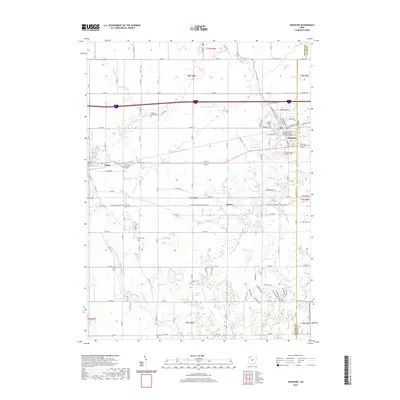 2019 Map of Swanton, 2019 Print