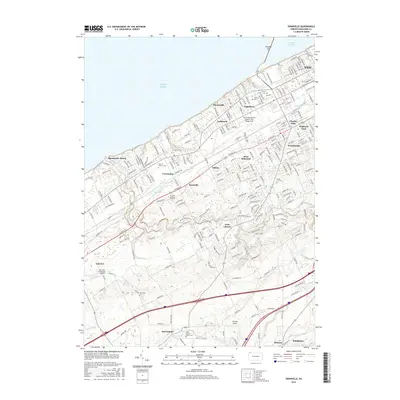 2016 Map of Swanville, 2016 Print