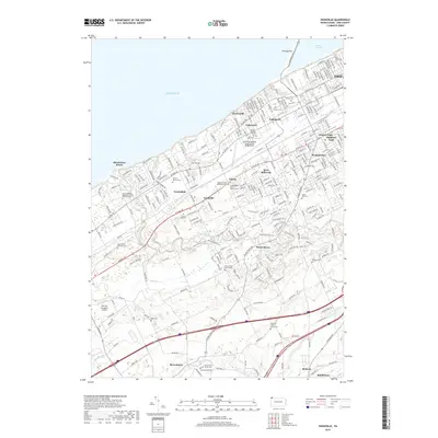 2019 Map of Swanville, 2019 Print