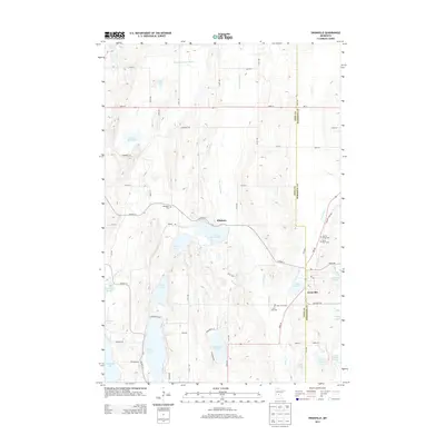 2013 Map of Swanville, 2013 Print