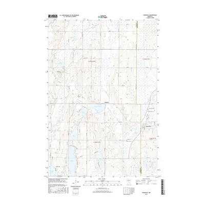 2016 Map of Swanville, 2016 Print