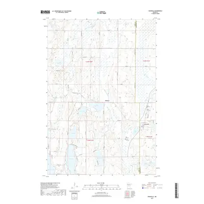 2019 Map of Swanville, 2019 Print
