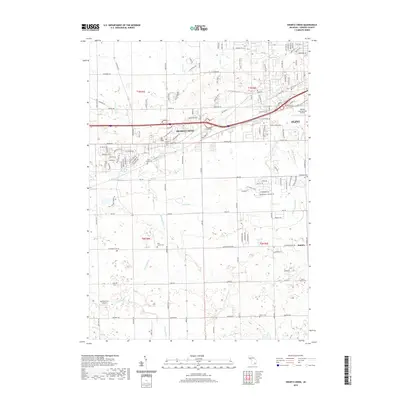 2019 Map of Swartz Creek, 2019 Print