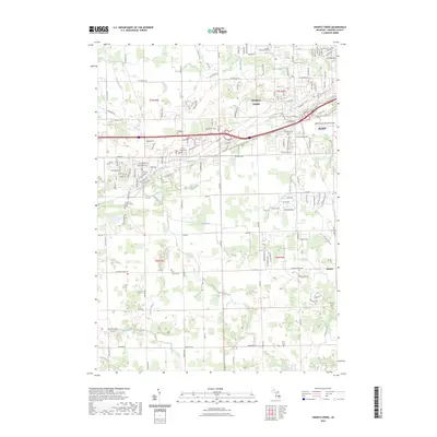 2023 Map of Swartz Creek, 2023 Print
