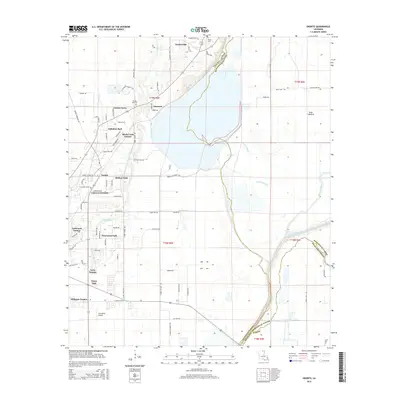 2015 Map of Swartz, 2015 Print