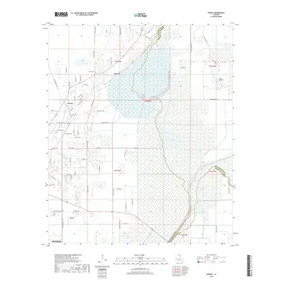 2018 Map of Swartz, 2018 Print