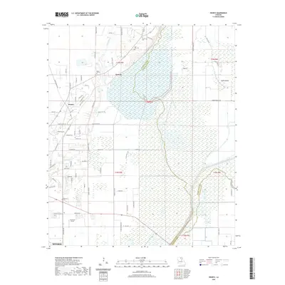 2020 Map of Swartz, 2020 Print