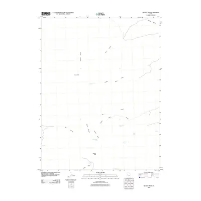 2010 Map of Swasey Peak, 2010 Print