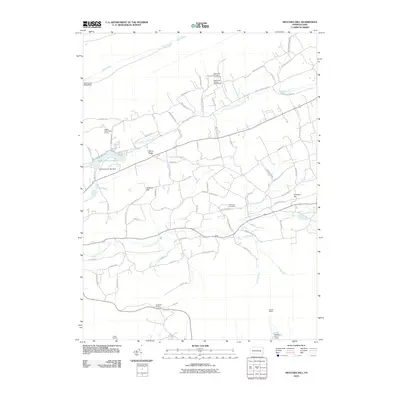 2010 Map of Swatara Hill, 2010 Print