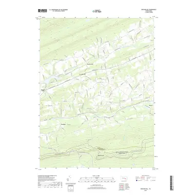 2019 Map of Swatara Hill, 2019 Print