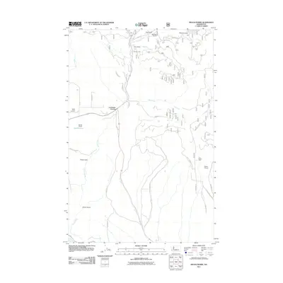 2011 Map of Swauk Prairie, 2011 Print