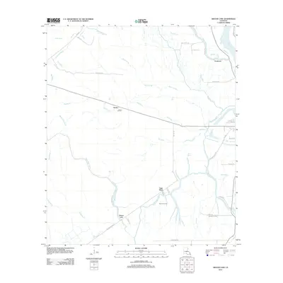 2012 Map of Swayze Lake, 2012 Print