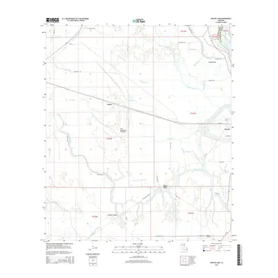 2015 Map of Swayze Lake, 2015 Print