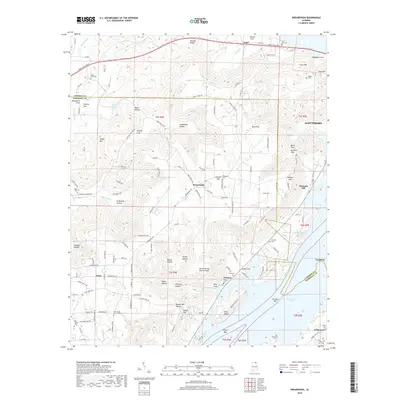2018 Map of Swearengin, 2018 Print