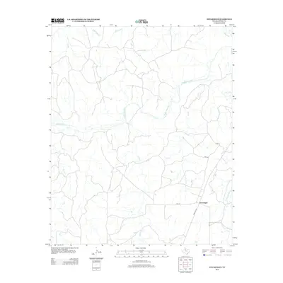 2013 Map of Swearingen, 2013 Print