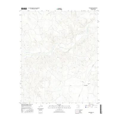 2016 Map of Swearingen, 2016 Print