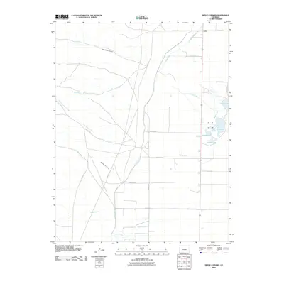 2010 Map of Swede Corners, 2010 Print