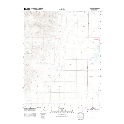 2013 Map of Swede Corners, 2013 Print