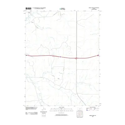 2009 Map of Swede Creek, 2009 Print
