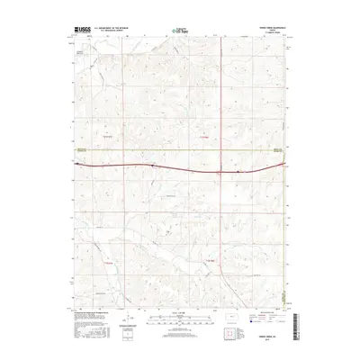 2015 Map of Swede Creek, 2015 Print