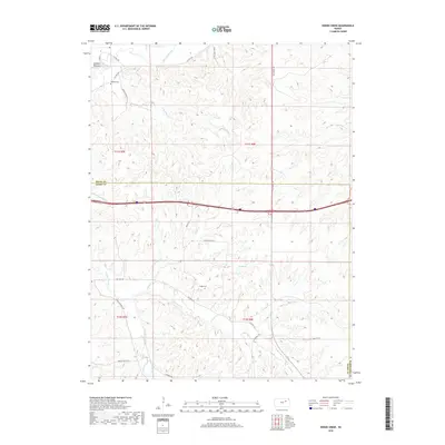 2018 Map of Swede Creek, 2018 Print