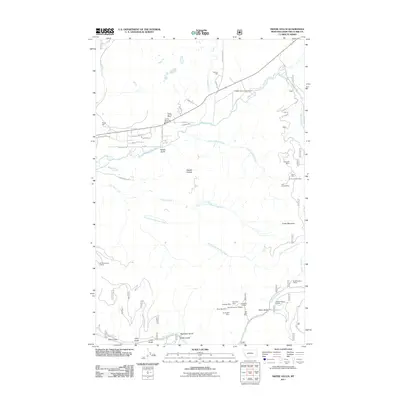 2011 Map of Swede Gulch, 2011 Print