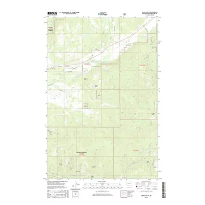 2017 Map of Swede Gulch, 2017 Print